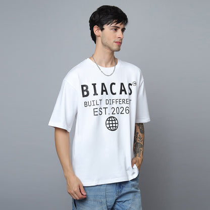BIACAS Heavyweight Tee – 240 GSM Oversized