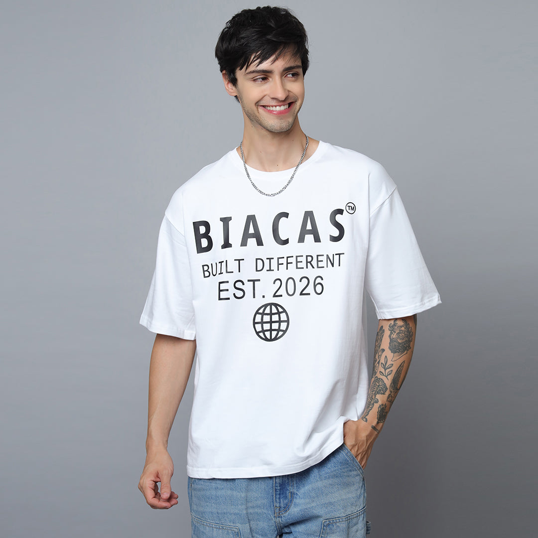 BIACAS Heavyweight Tee – 240 GSM Oversized