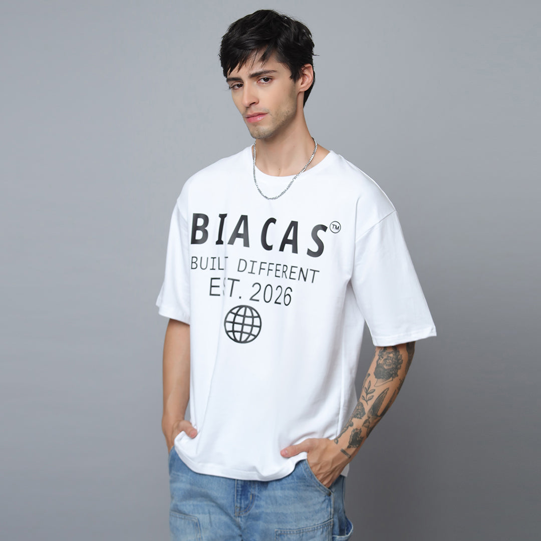BIACAS Heavyweight Tee – 240 GSM Oversized