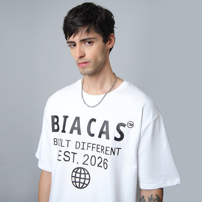 BIACAS Heavyweight Tee – 240 GSM Oversized