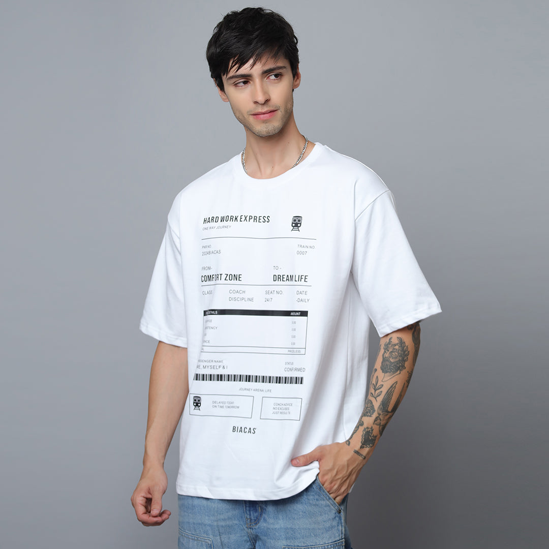 BIACAS Heavyweight Tee – 240 GSM Oversized