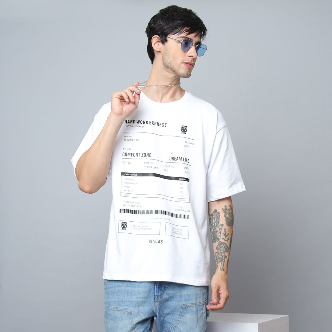 BIACAS Heavyweight Tee – 240 GSM Oversized