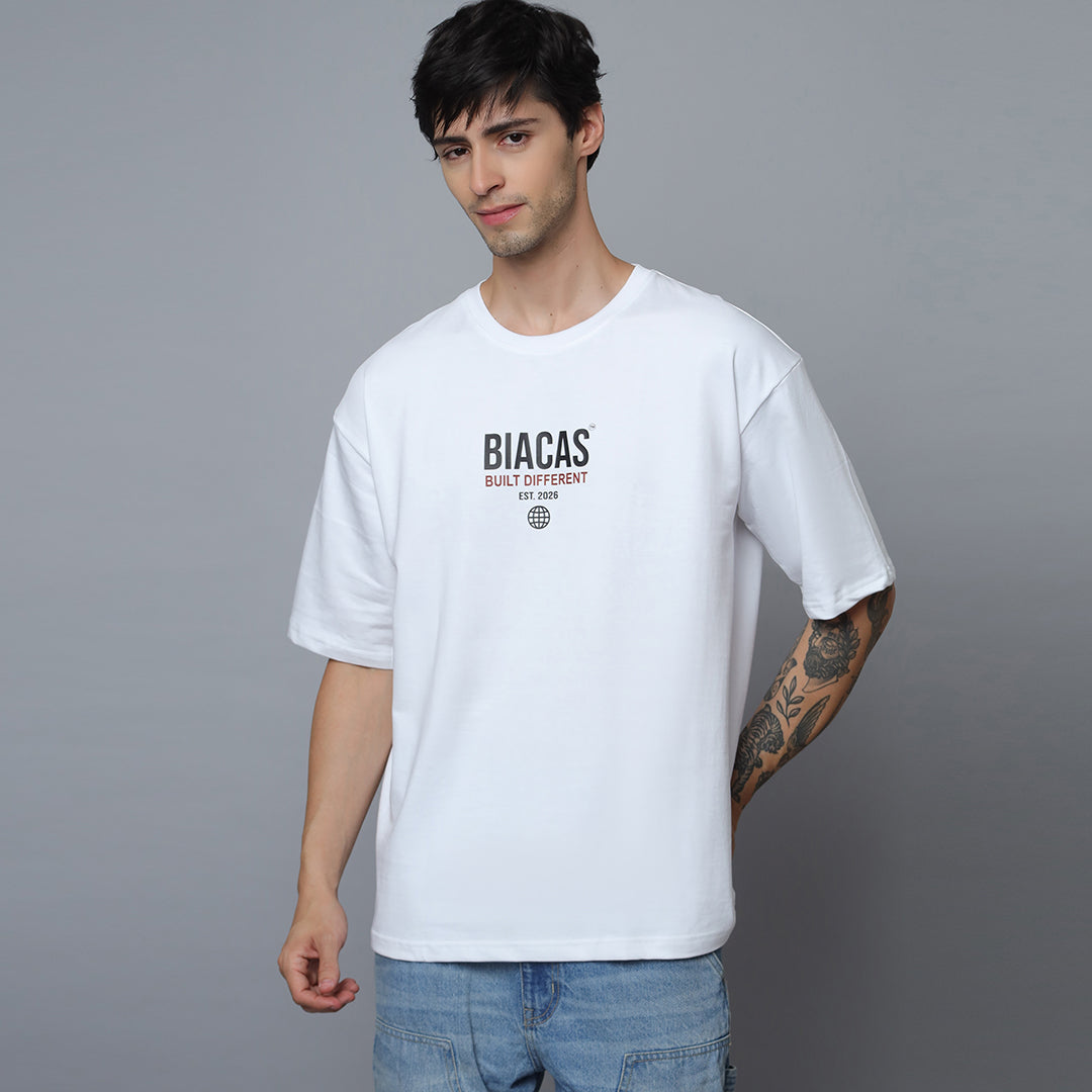 BIACAS Heavyweight Tee – 240 GSM Oversized