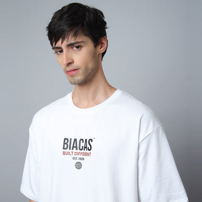 BIACAS Heavyweight Tee – 240 GSM Oversized