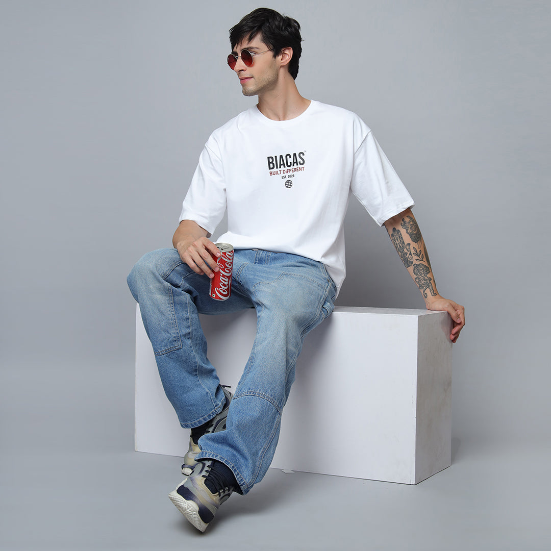BIACAS Heavyweight Tee – 240 GSM Oversized