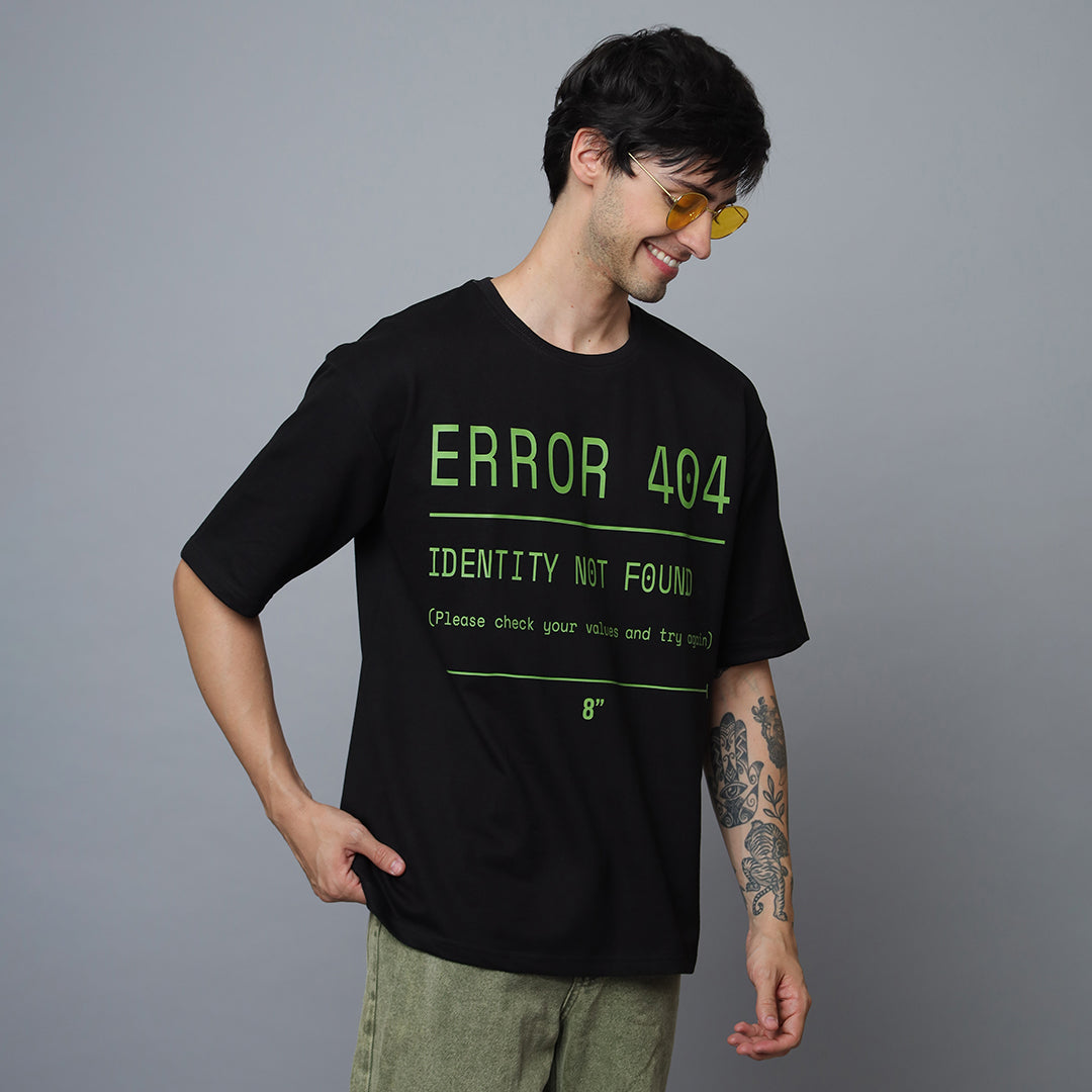 ERROR 404 Oversized T-Shirt