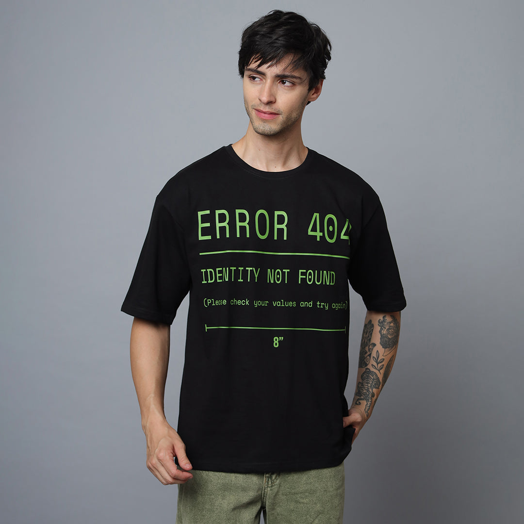 ERROR 404 Oversized T-Shirt