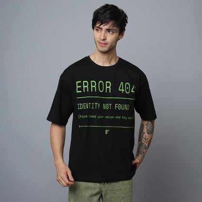 ERROR 404 Oversized T-Shirt