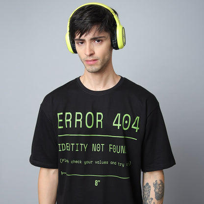 ERROR 404 Oversized T-Shirt