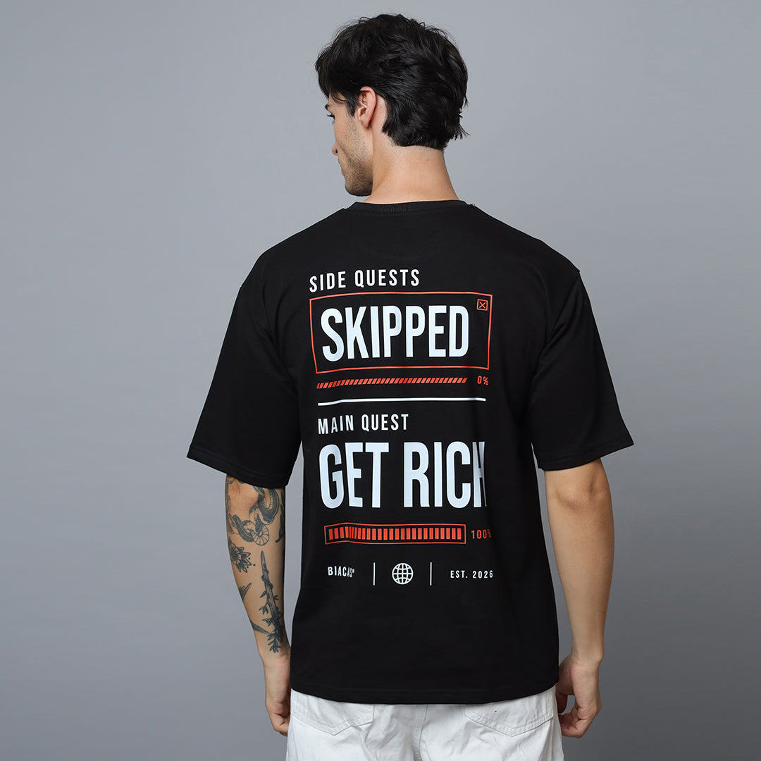 Main Quest: Get Rich Oversized T-Shirt