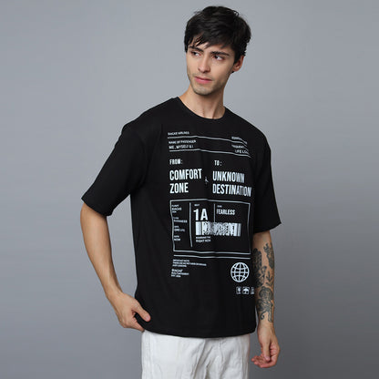 Unknown Destination Oversized T-Shirt | 240 GSM Premium Cotton Streetwear Tee