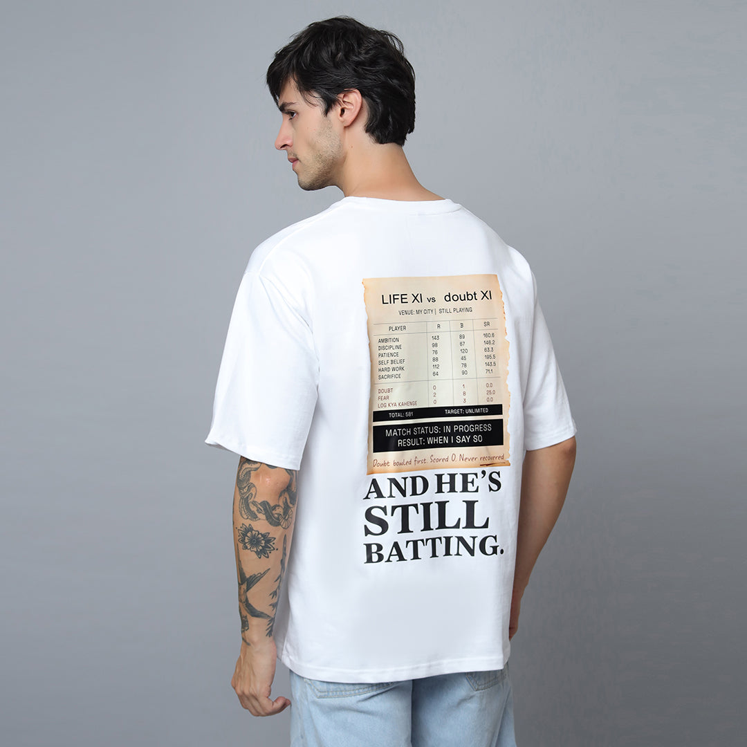 Still Batting Oversized T-Shirt