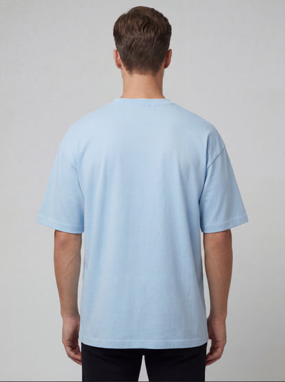 Biacas Essential Light Blue T-Shirt – Serene Modern Fit