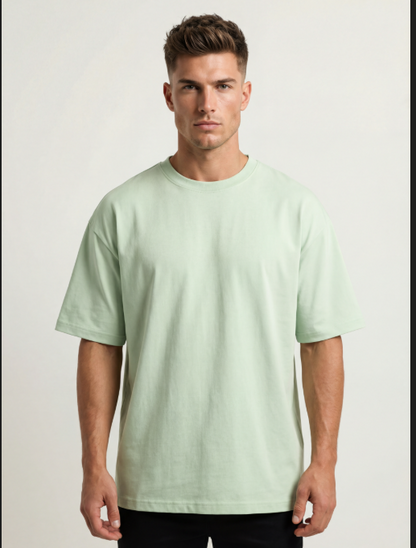 Biacas Essential Mint Green T-Shirt – Fresh Contemporary Fit